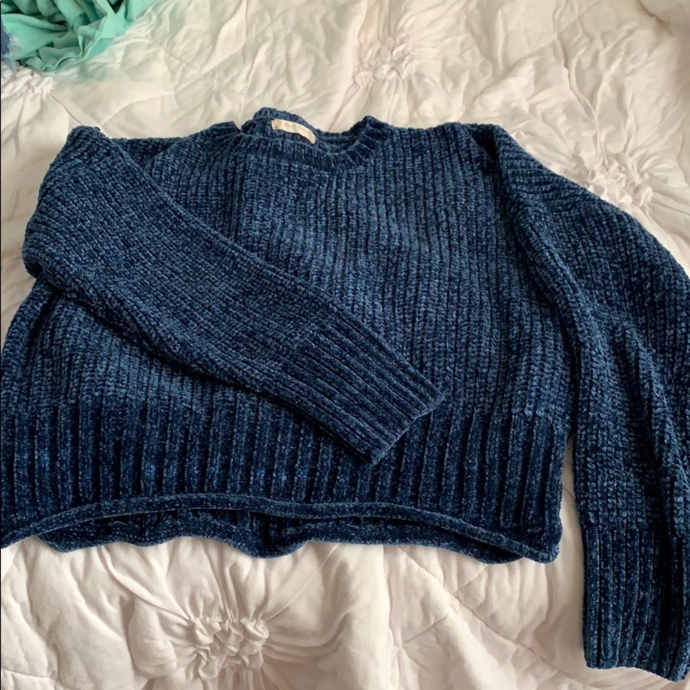 Blue sweater